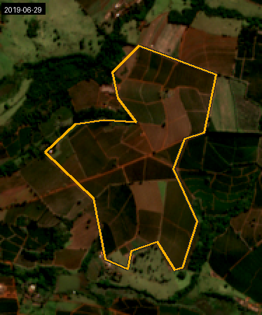 Historical true-colour satellite example for 2019